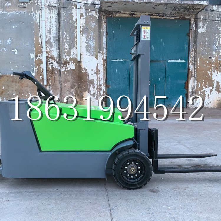 仁布县小型电动叉车1吨2吨步行站驾式电瓶堆高充电装卸车液压升降车铲车